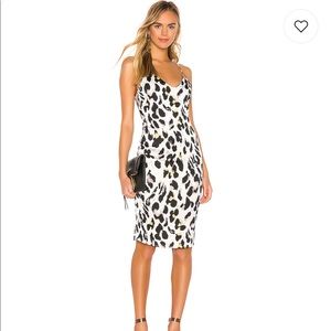 Revolve leopard dress